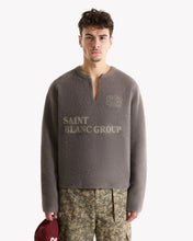 Afbeelding in Gallery-weergave laden, SAINT BLANC MINK CUT KNIT SWEATER Vulcan