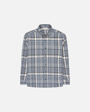 Afbeelding in Gallery-weergave laden, GOOD PEOPLE SAKI CHECKED SHIRT White/Blue