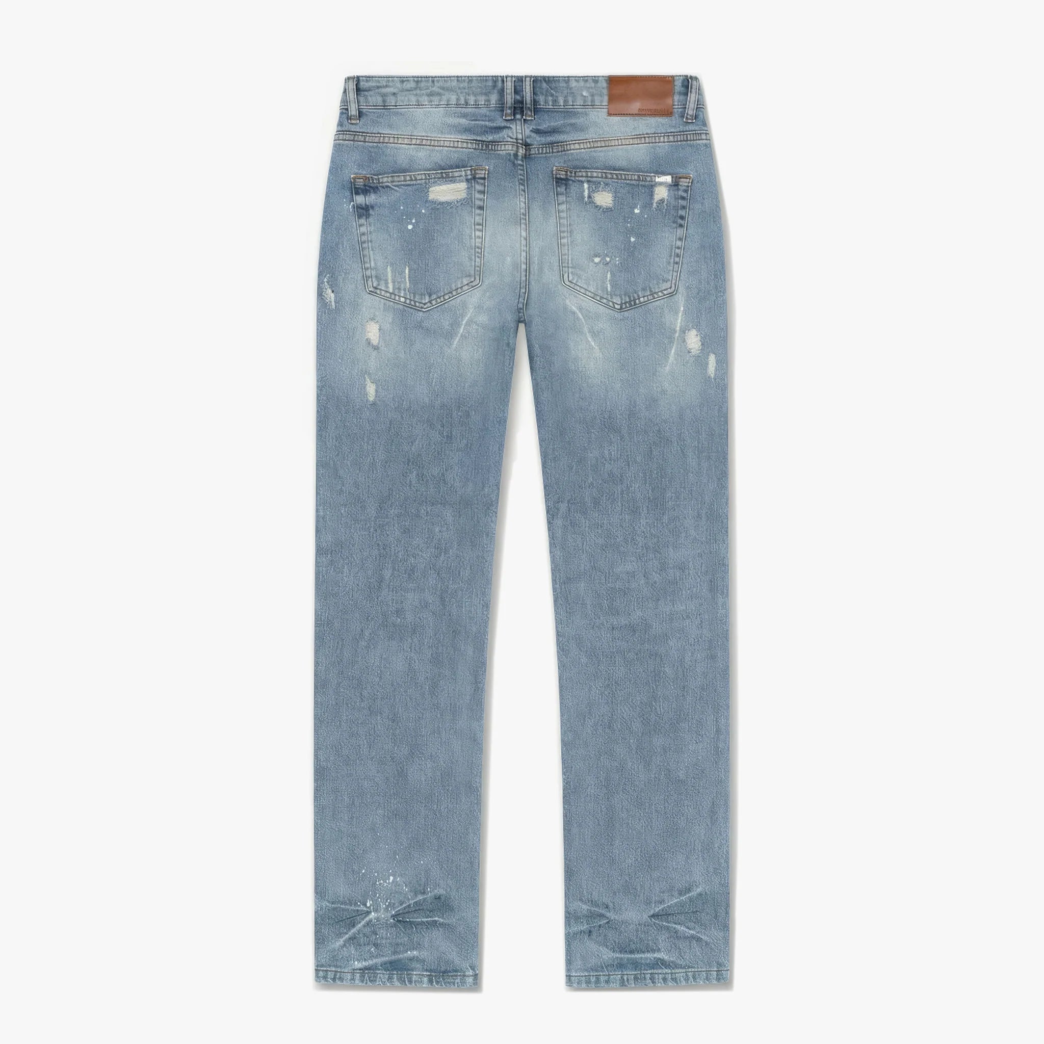 CROYEZ STRAIGHT LEG WASHED DENIM Light Blue