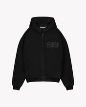 Afbeelding in Gallery-weergave laden, SAINT BLANC STUDIO DENIM BOMBER JACKET Black