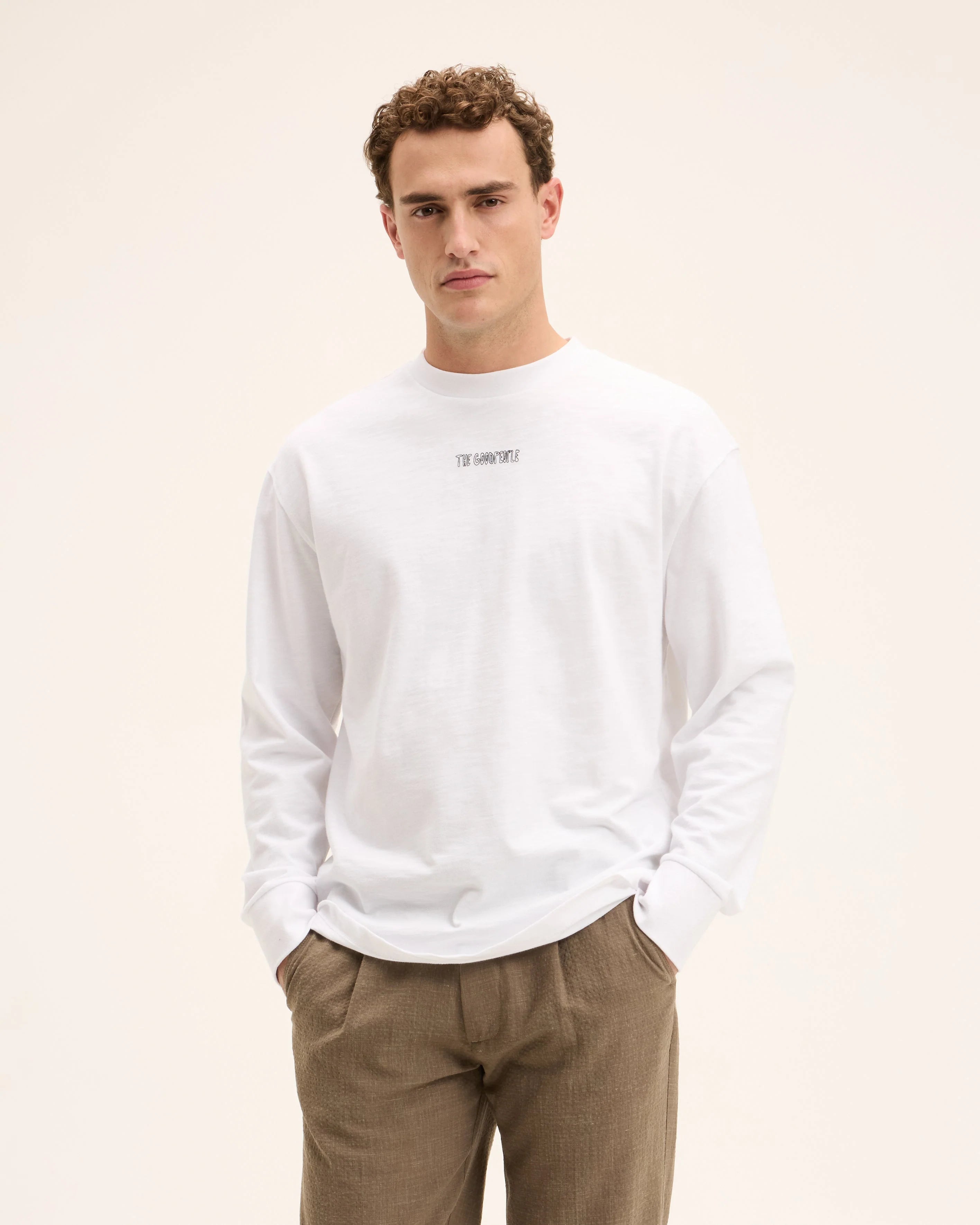 GOOD PEOPLE Tapir Artwork Tee White