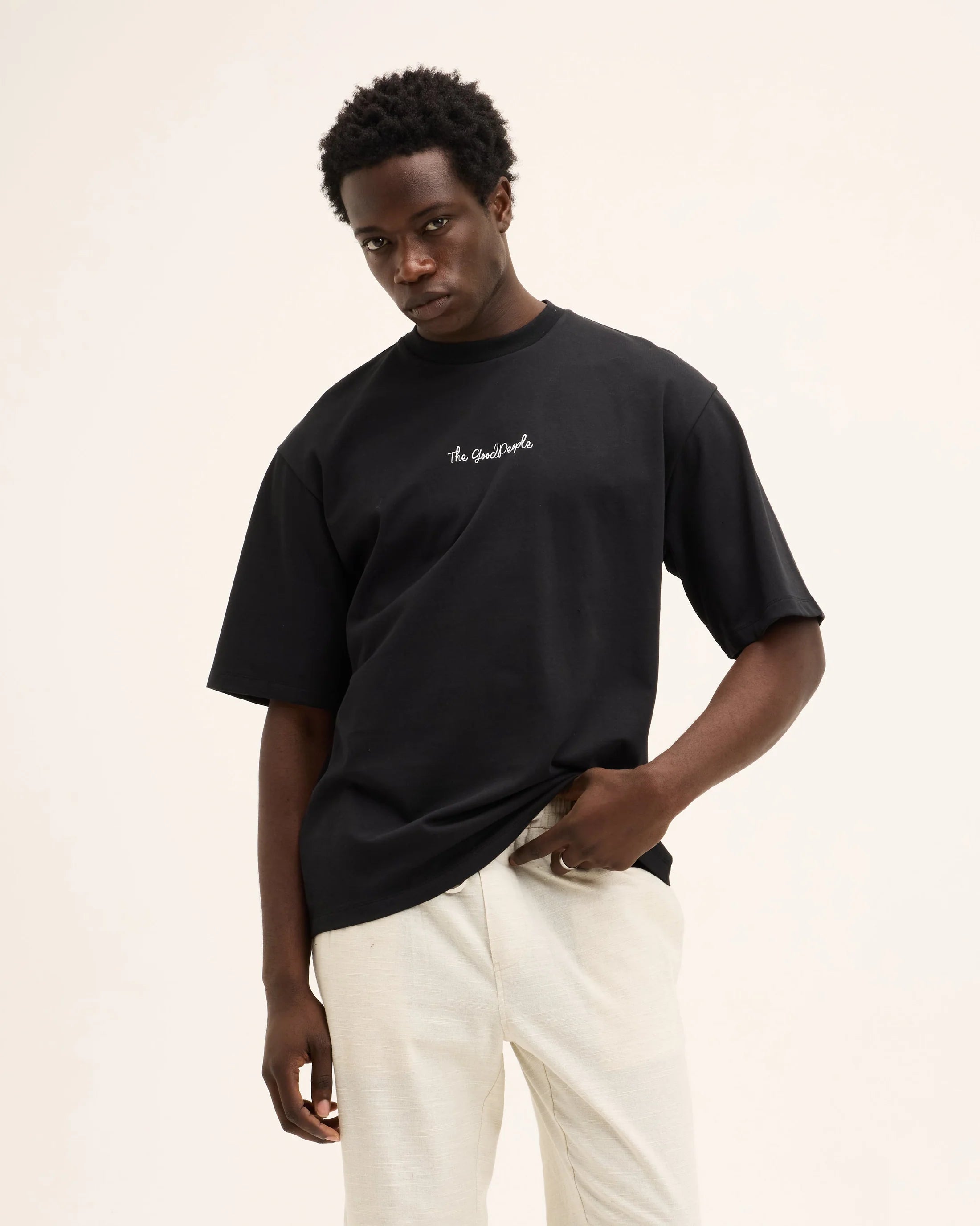 GOOD PEOPLE Tcult Artwork Tee Black