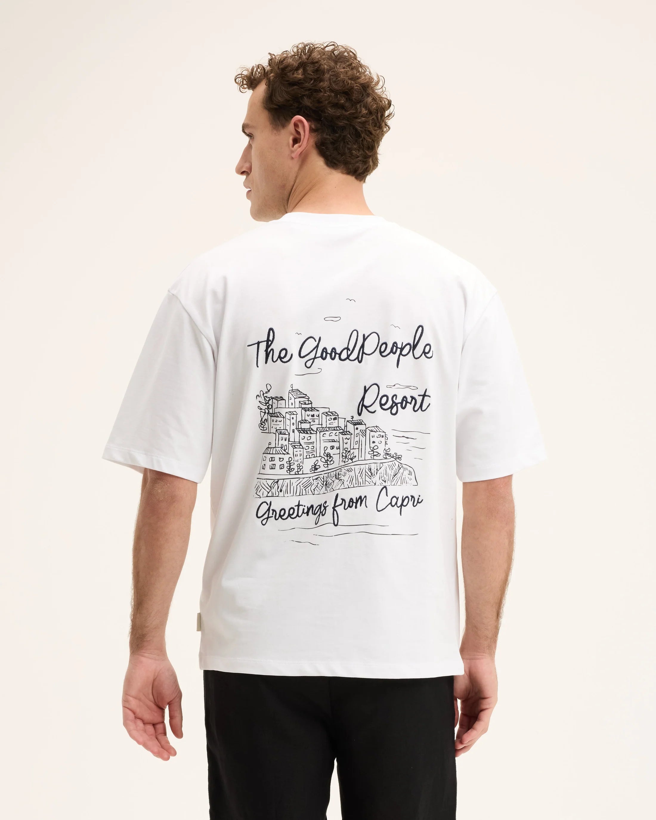 GOOD PEOPLE Tcult Artwork Tee White