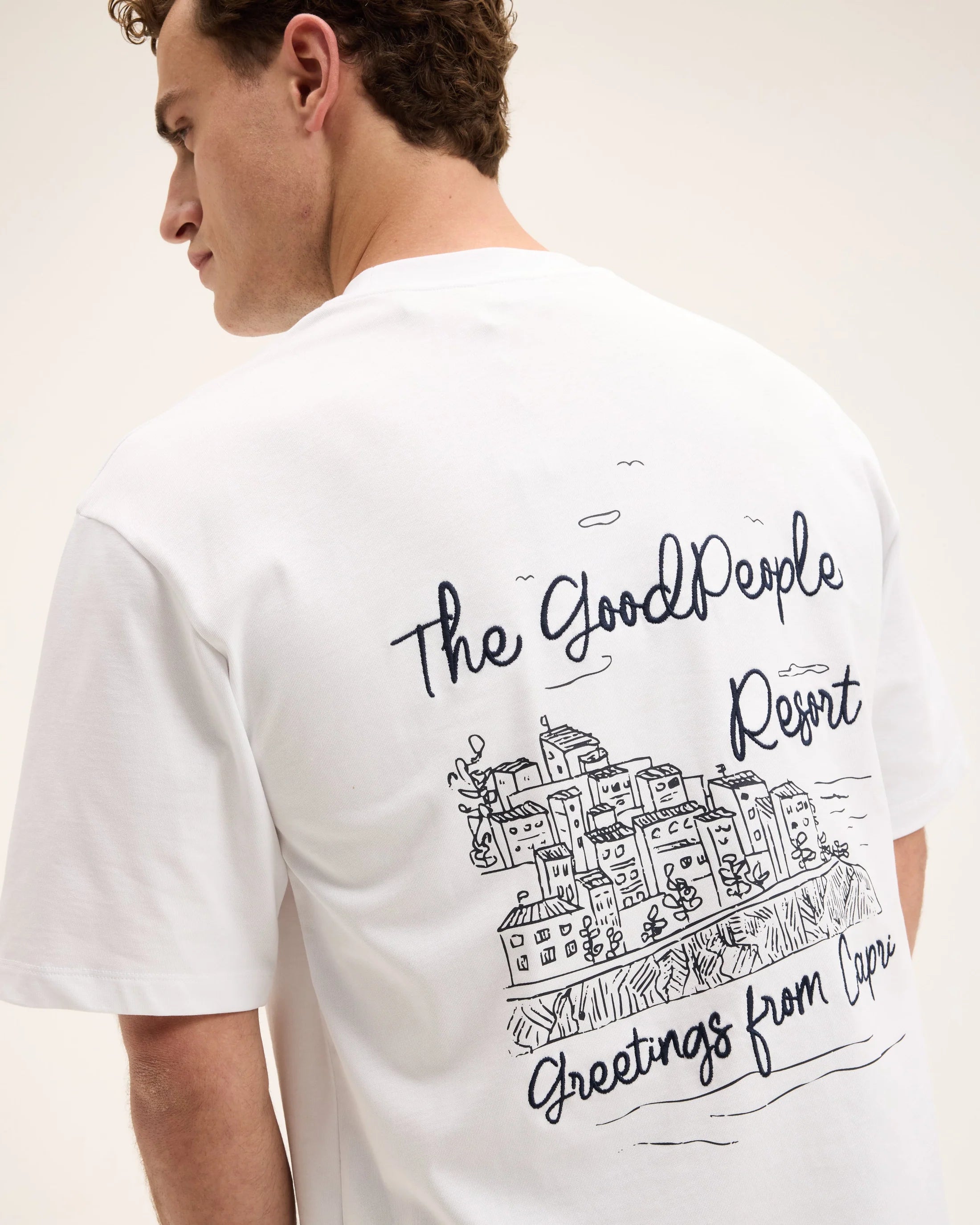 GOOD PEOPLE Tcult Artwork Tee White