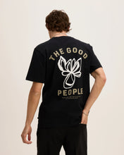 Afbeelding in Gallery-weergave laden, GOOD PEOPLE TEX ARTWORK TEE Black