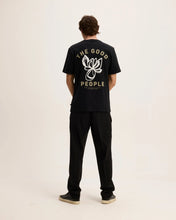 Afbeelding in Gallery-weergave laden, GOOD PEOPLE TEX ARTWORK TEE Black