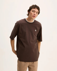 GOOD PEOPLE THEO HEAVY WEIGHT ARTWORK TEE Brown