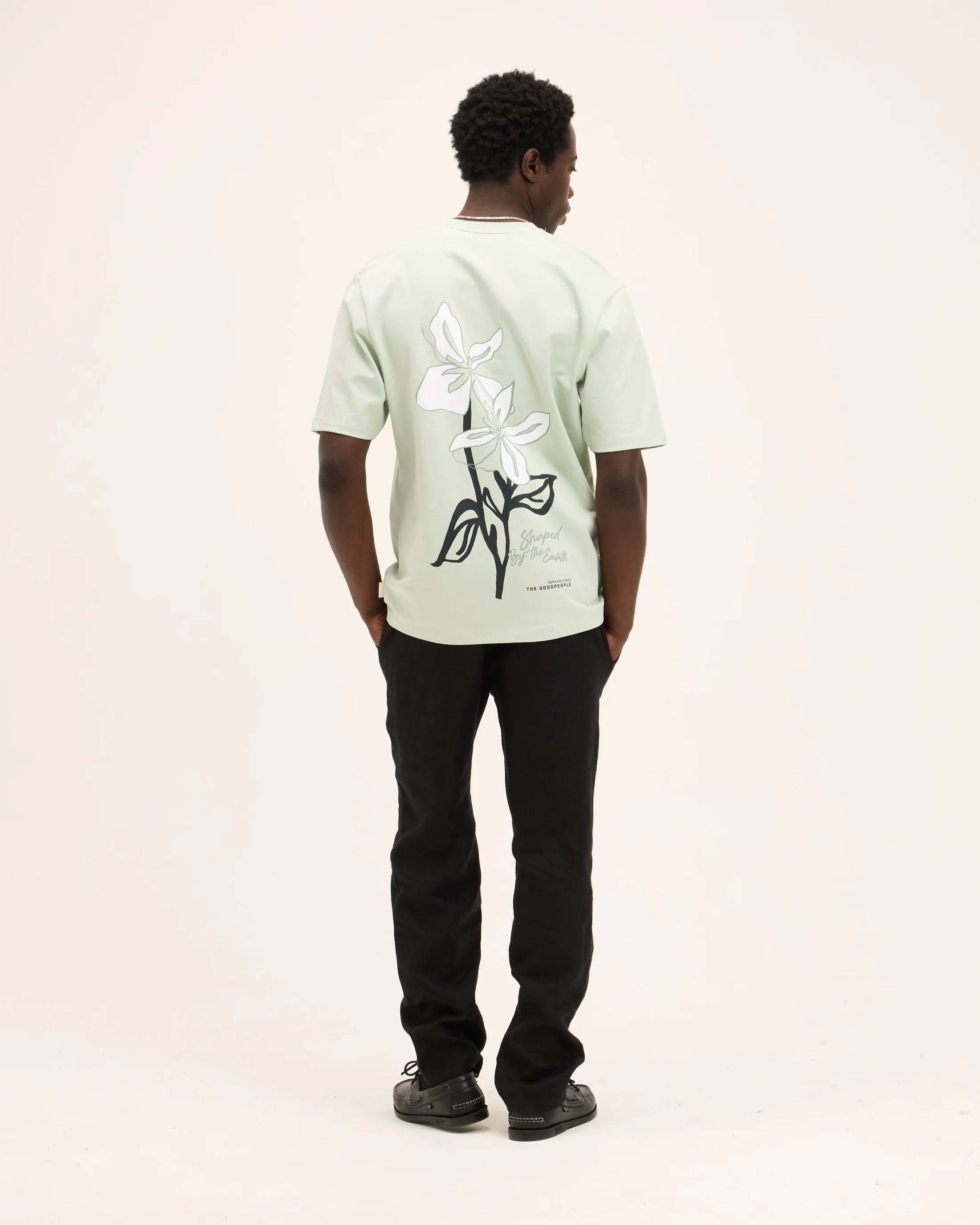 GOOD PEOPLE Toast Artwork Tee Mint