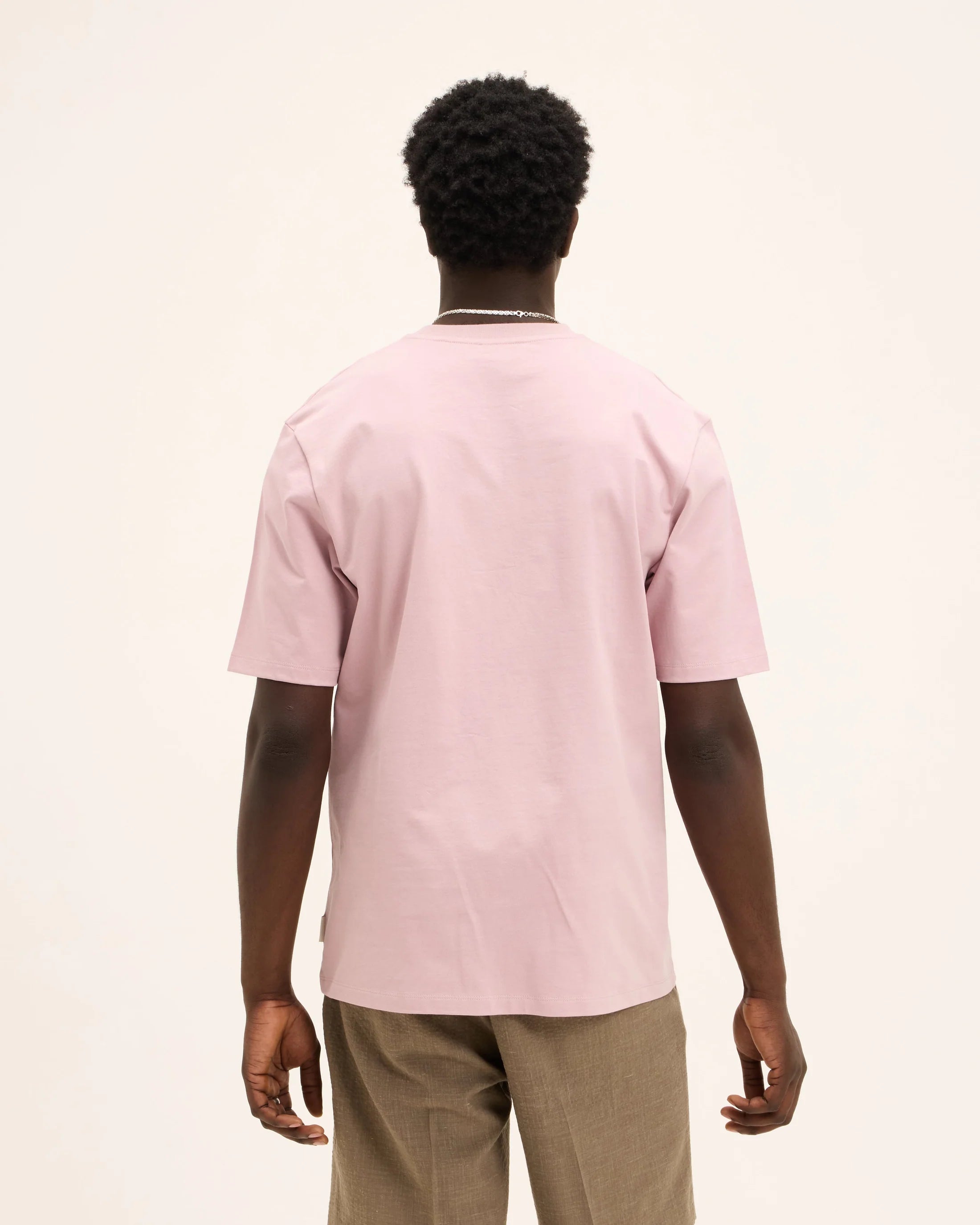 GOOD PEOPLE Tommy Signature Tee Light Mauve