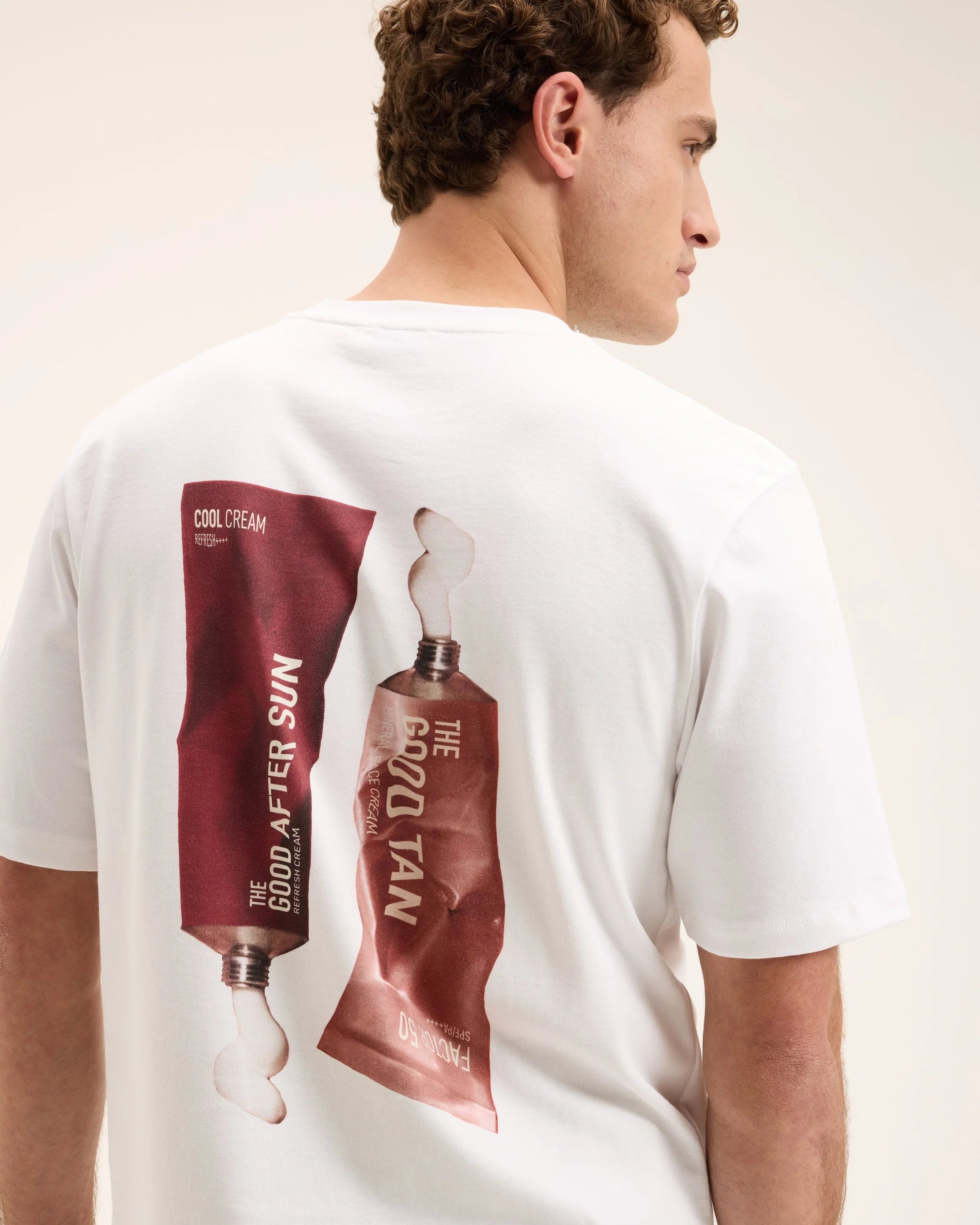 GOOD PEOPLE Tsketch Artwork Tee White