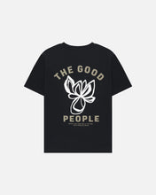 Afbeelding in Gallery-weergave laden, GOOD PEOPLE TEX ARTWORK TEE Black