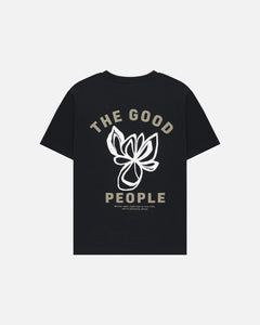 GOOD PEOPLE TEX ARTWORK TEE Black