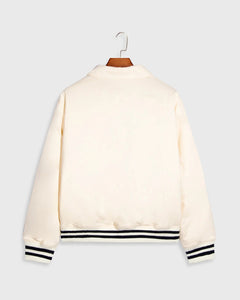 MERCER THE VARSITY POLO Off-White