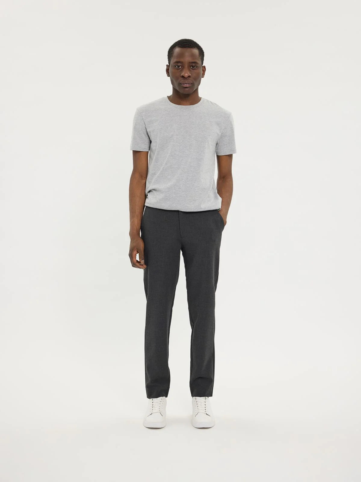 PLAIN TheoPL 826 Black Grey Melange