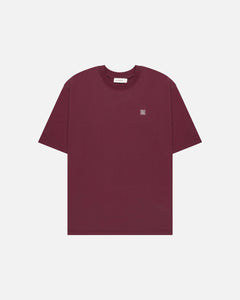 GOOD PEOPLE THEO HEAVY WEIGHT ARTWORK TEE Bordeaux