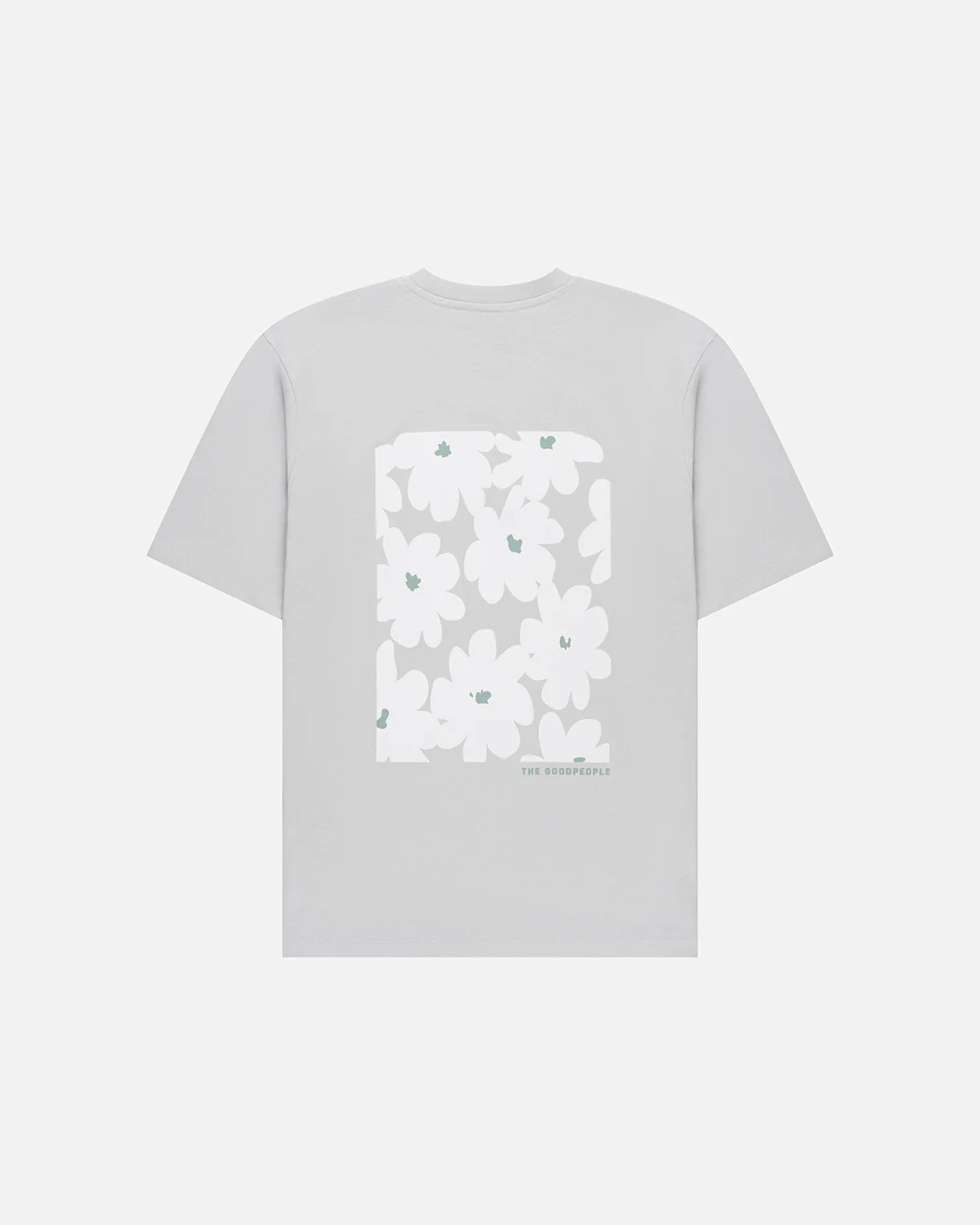 GOOD PEOPLE Tobias Artwork Tee Light Grey