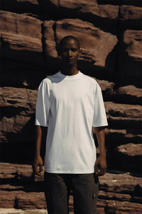 AMPÈRE August Dry Jersey Tee | White