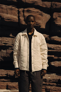 AMPÈRE (PRE ORDER) Arjen Quilted Nylon Coach Jacket