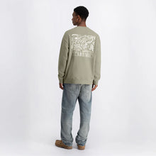 Afbeelding in Gallery-weergave laden, LAW OF THE SEA THEMIS CREWNECK SWEAT WITH BACKPRINT | ALUMINIUM