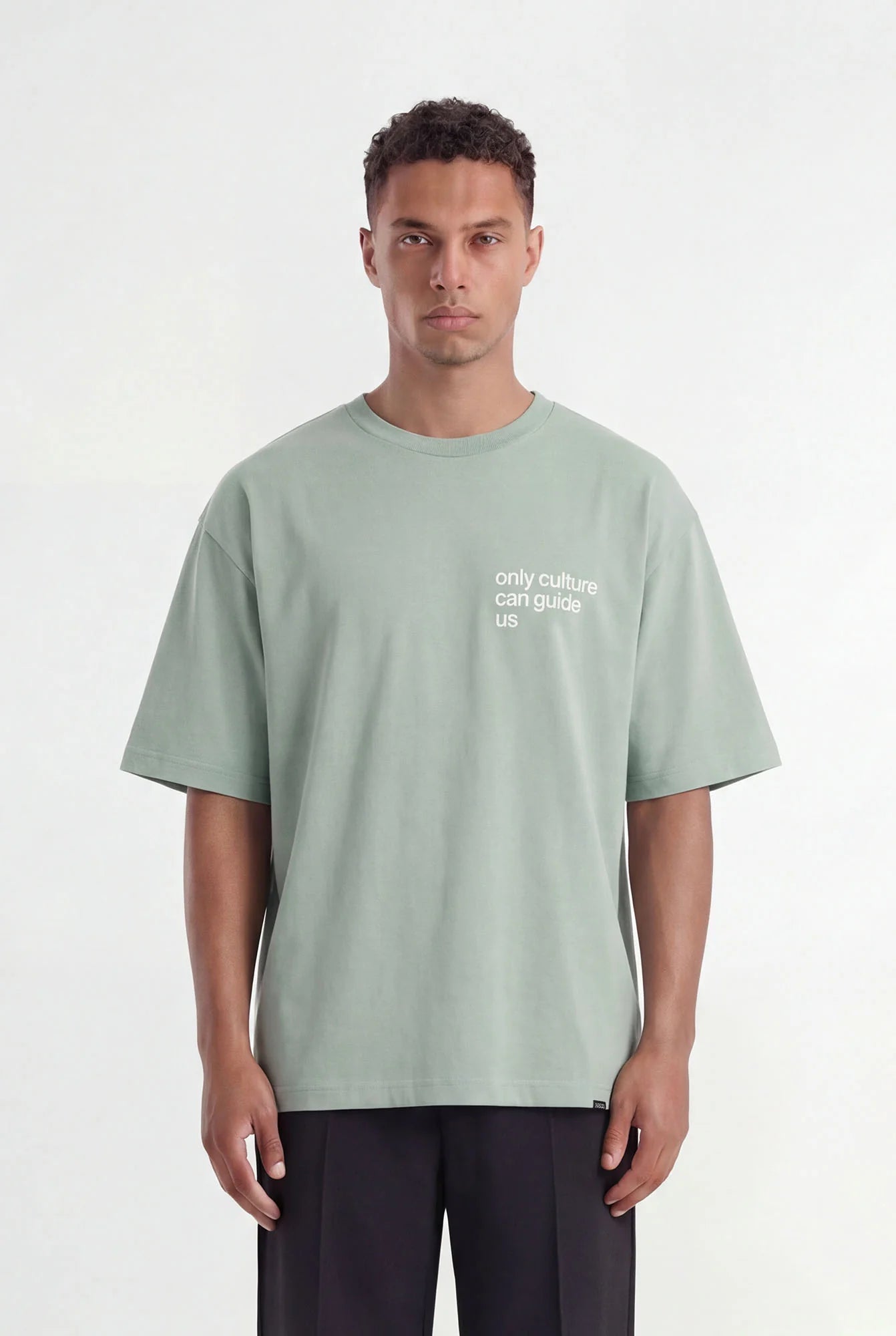 DON’T WASTE CULTURE OSHIMI T-SHIRT | Turquoise