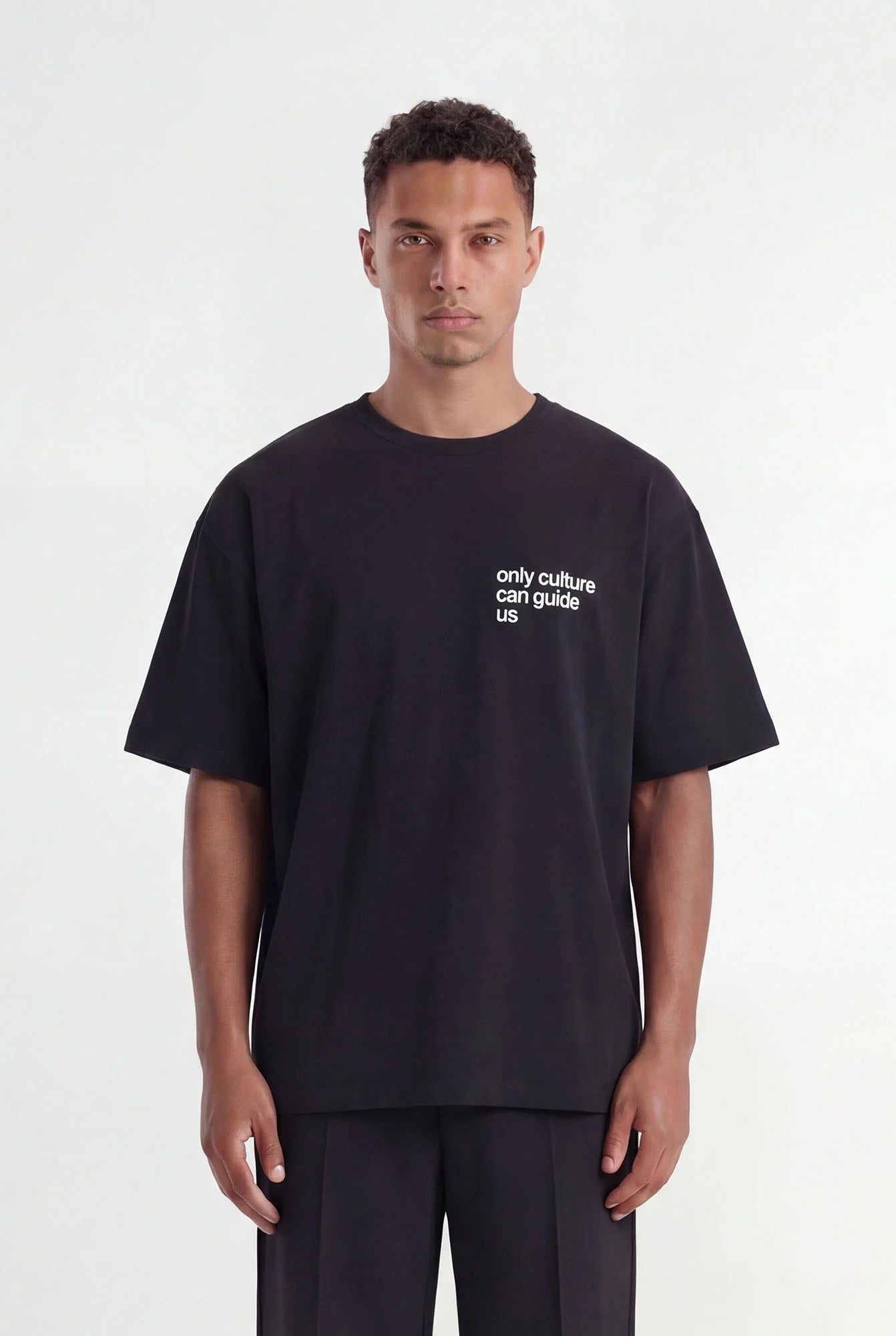 DON’T WASTE CULTURE OSHIMI T-SHIRT | Black