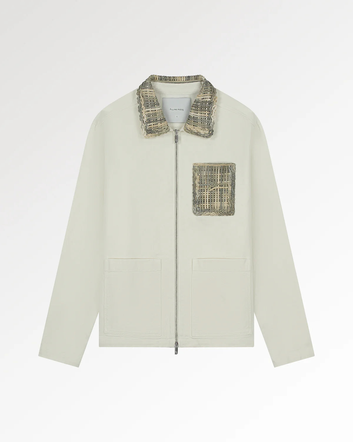 FILLING PIECES Worker Jacket Panier Antique White