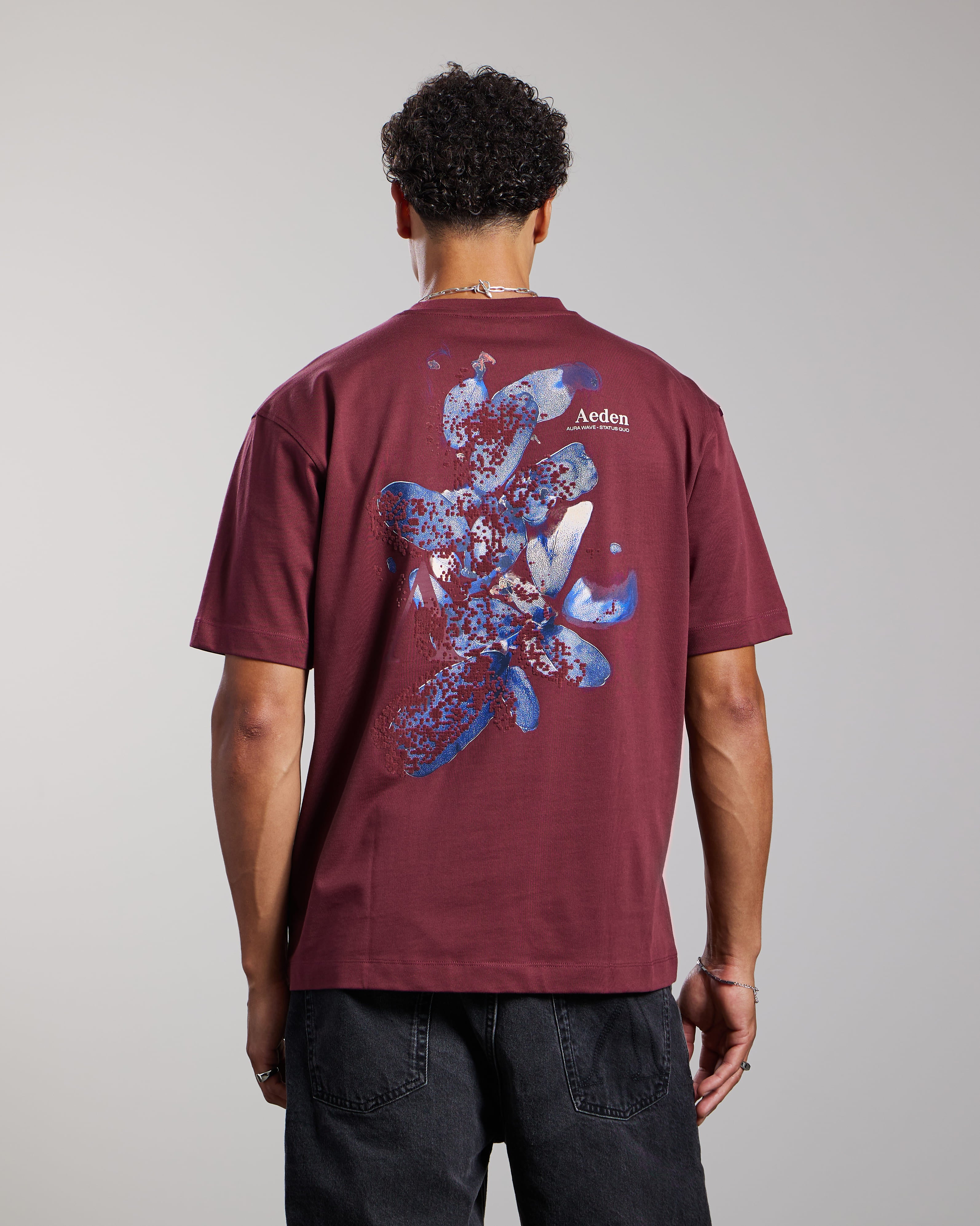 AEDEN ZAHIR TEE BORDEAUX