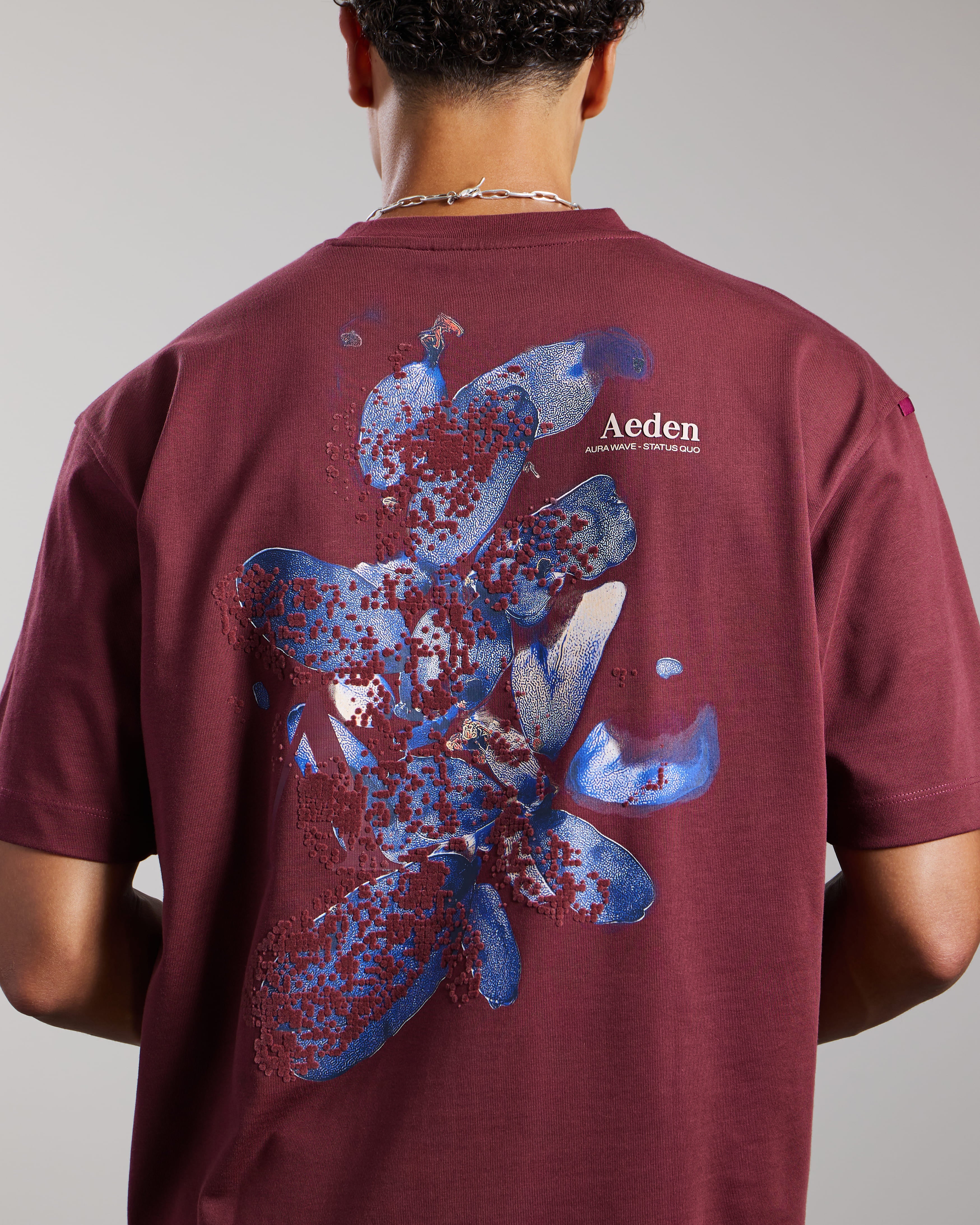 AEDEN ZAHIR TEE BORDEAUX