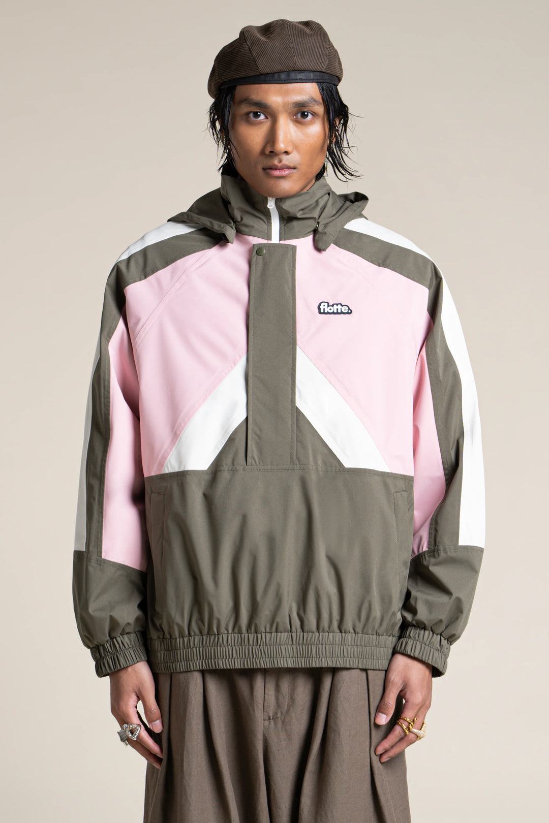 FLOTTE ABBESSES - WATERPROOF JACKET Sapin Kaki