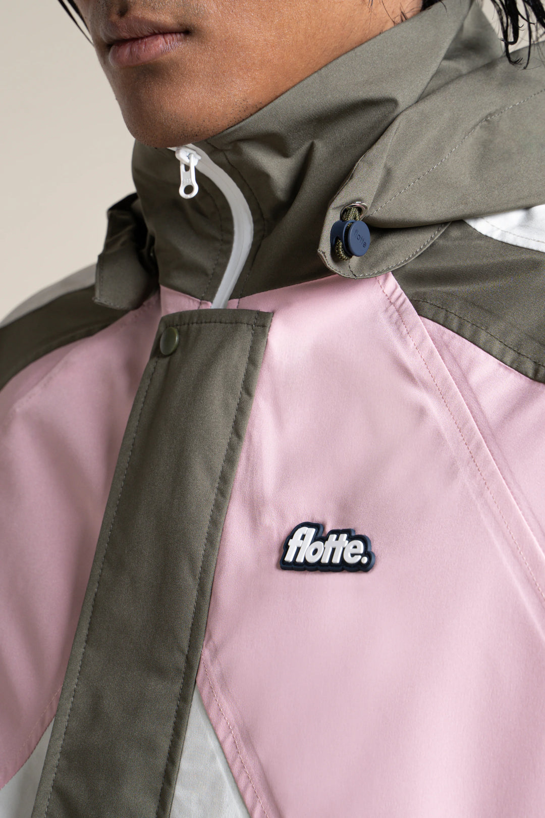 FLOTTE ABBESSES - WATERPROOF JACKET Sapin Kaki