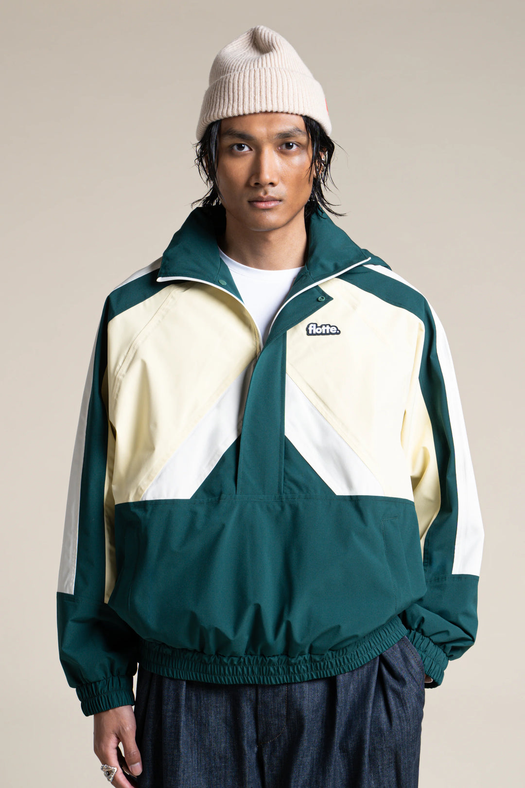 FLOTTE ABBESSES - WATERPROOF JACKET Sapin Butter