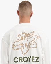 Afbeelding in Gallery-weergave laden, CROYEZ GARDENER LONGSLEEVE T-SHIRT | WHITE