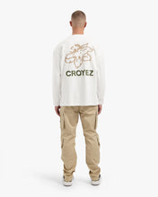 Afbeelding in Gallery-weergave laden, CROYEZ GARDENER LONGSLEEVE T-SHIRT | WHITE