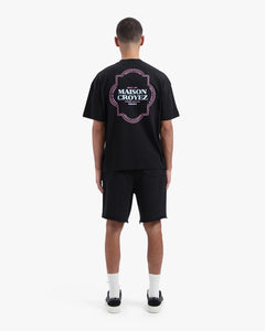 CROYEZ MOROCCAN T-SHIRT Black/Pink