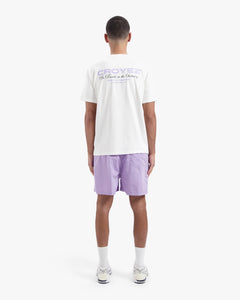 CROYEZ ARTWORK T-SHIRT - White/Lilac