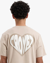 Afbeelding in Gallery-weergave laden, CROYEZ PUFFED HEART T-SHIRT - Sand