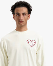 Afbeelding in Gallery-weergave laden, CROYEZ PUFFED HEART LONGSLEEVE T-SHIRT Off White