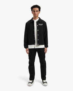 CROYEZ WORLDWIDE SUPPLIER COACH JACKET - BLACK
