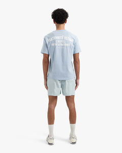 CROYEZ FRATERNITÉ SWIM SHORTS - Light Blue