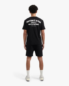 CROYEZ FRATERNITÉ SHORTS - BLACK