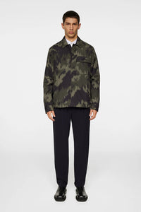 J.LINDEBERG NILE PRINT PADDED OVERSHIRT | WARP FOREST L