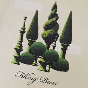 FILLING PIECES T-SHIRT TOPAIRY ANTIQUE WHITE
