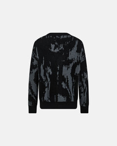 RESTERODS Cardigan "Jack" | Wool |Black/Grey