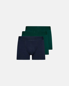 RESTERÖDS Boxer Bamboo 3-pack - Blue/Green
