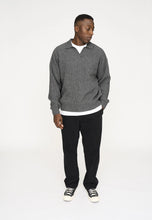 Afbeelding in Gallery-weergave laden, RESTERODS Knit Polo &quot;Kane&quot; | Wool | Gray