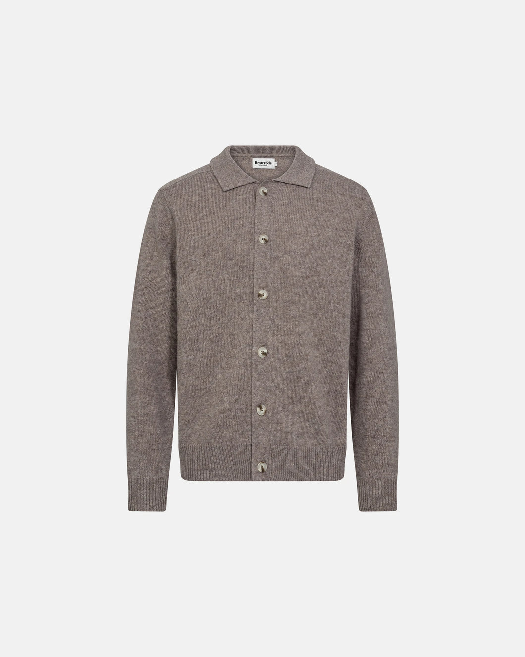 Resteroids Knit Cardigan 'Dean' | Wool | Sand