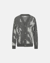 Afbeelding in Gallery-weergave laden, RESTERODS Cardigan &quot;Jack&quot; | Wool | Gray/White