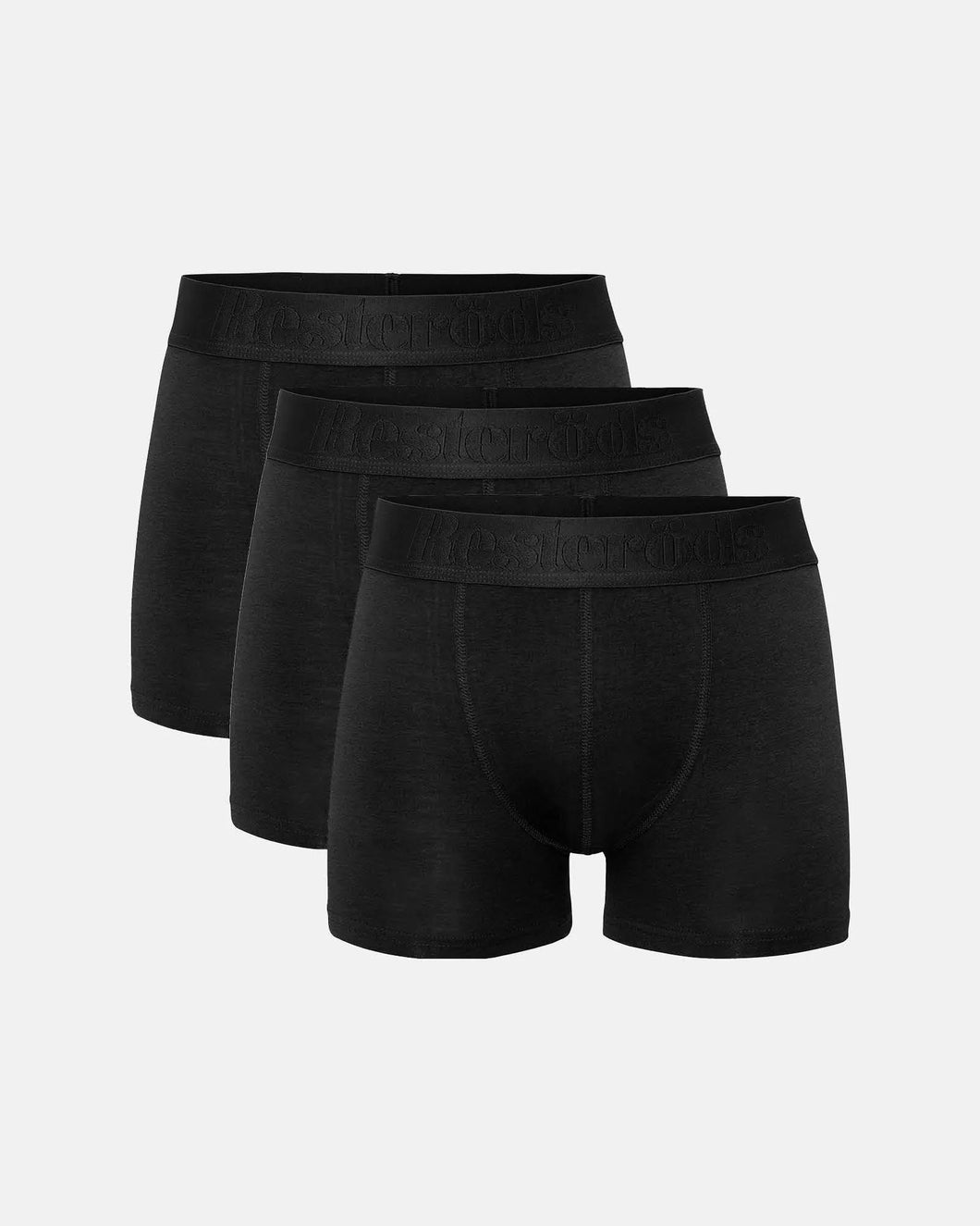 RESTERÖDS Boxer Bamboo 3-pack - Black