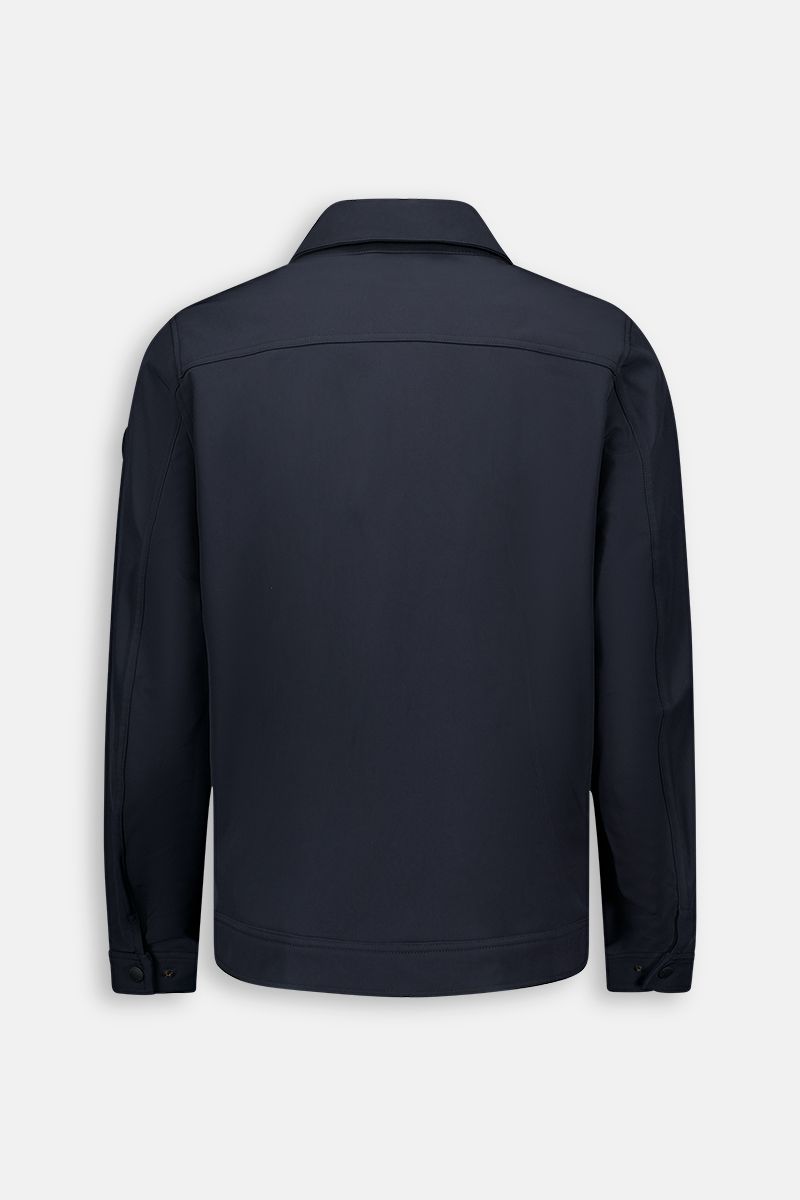 AIRFORCE SOFTSHELL JACKET COLAR Dark Navy