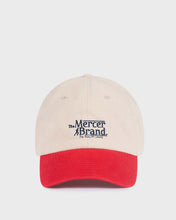Afbeelding in Gallery-weergave laden, MERCER BRAND CAP White/Red